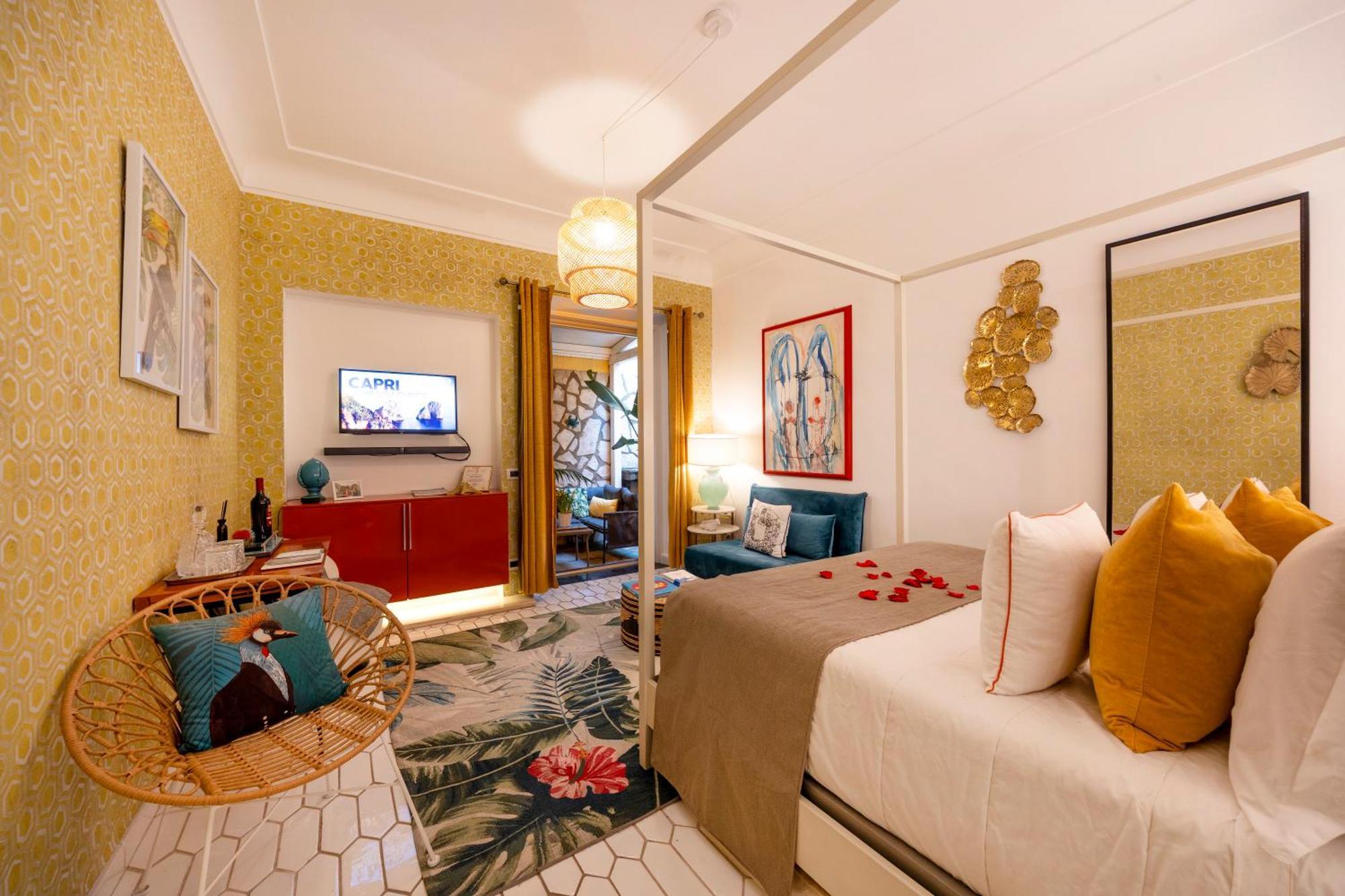 Suite Apartment Capri Con Jacuzzi In Piazzetta Εξωτερικό φωτογραφία